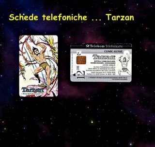 Schede telefoniche Tarzan