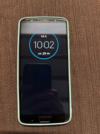 Móvil Motorola Moto G6 Plus Negro 64GB