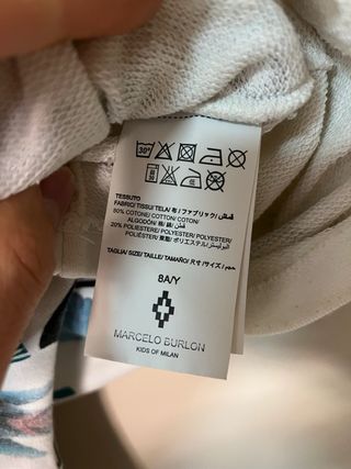 Bermuda Marcelo Burlon Kids of Milan 10 anni