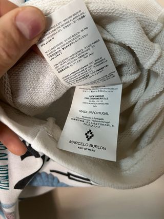 Bermuda Marcelo Burlon Kids of Milan 10 anni