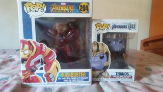 Funko Pop! Hulkbuster y Thanos Vengadores