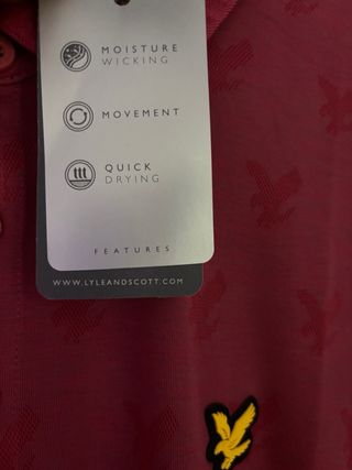 Polo Lyle & Scott Talla L Nuevo a estrenar.