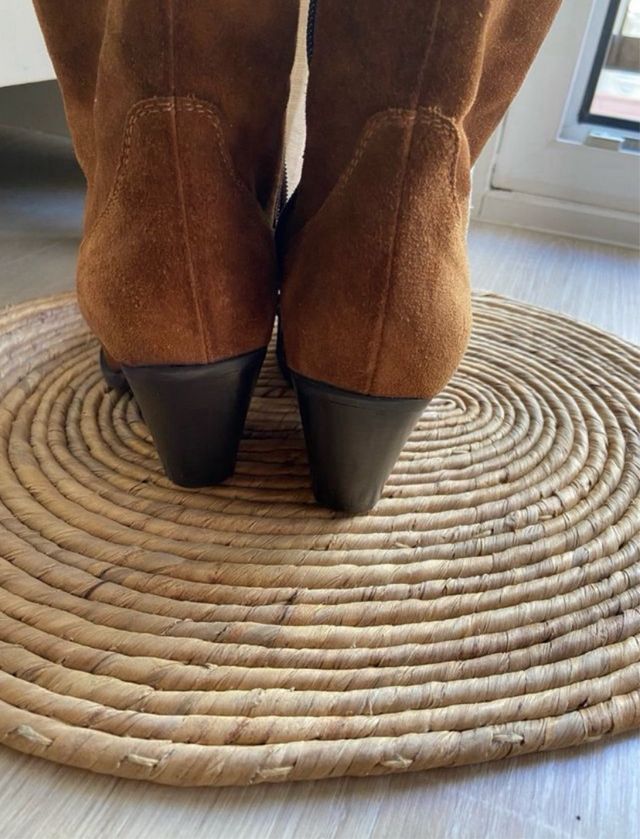 Botines ante marrón T36