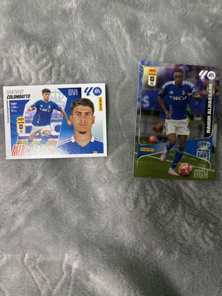 Cromos Fútbol Panini: Colombatto y Alhassane