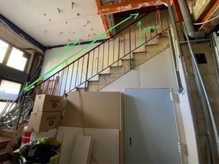 Barandilla de hierro forjado