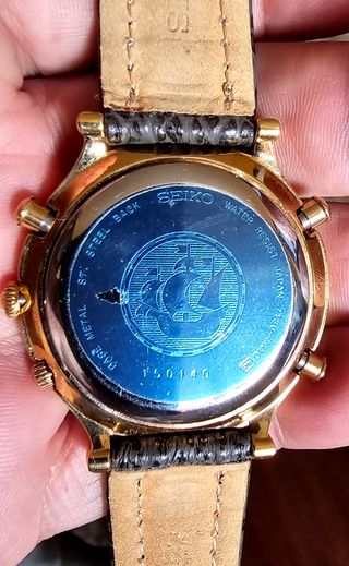 Reloj Seiko Moon Phase Cronógrafo
