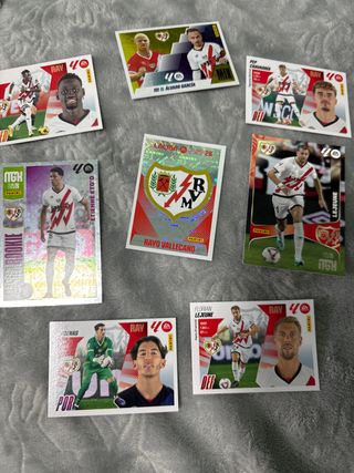 Cromos Rayo Vallecano Panini LaLiga 2025-26