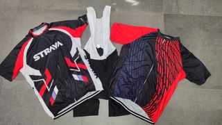 Maillot Ciclismo Strava y Culotte