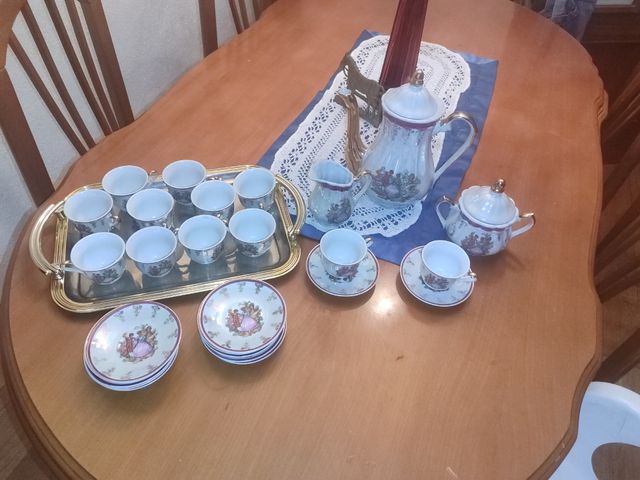 Urge venta Juego de café porcelana vintage