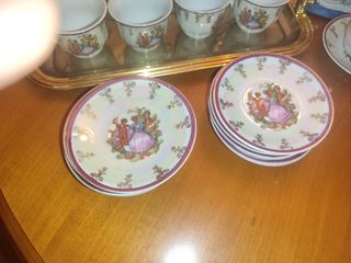 Urge venta Juego de café porcelana vintage