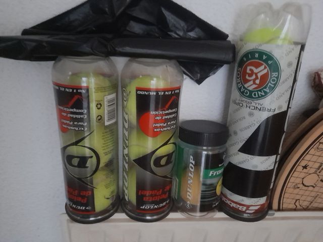 Pelotas Tenis Padel Dunlop Roland Garros