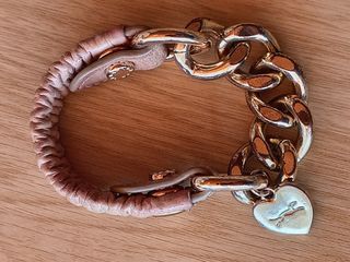 Pulsera Bimba y Lola Beige y Dorada