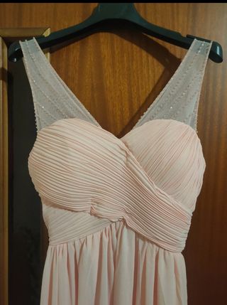 Abito da cerimonia Lei Chic rosa salmone