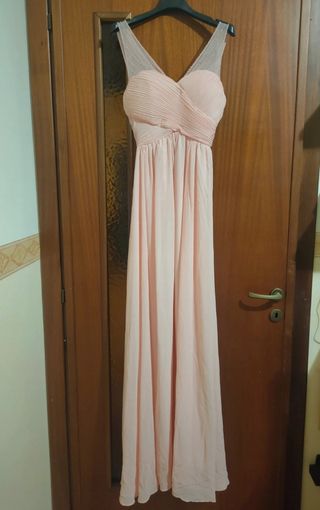 Abito da cerimonia Lei Chic rosa salmone