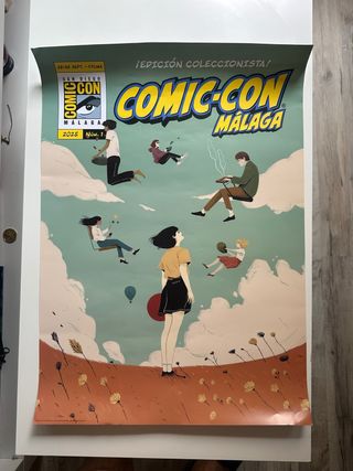 Cartel Comic-Con San Diego Málaga