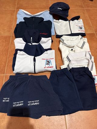 Lote ropa E.I El Columpio