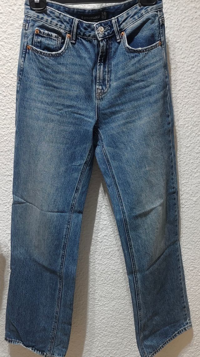 Pantalones Vaqueros Rectos Stradivarius