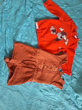 Lotto abbigliamento bambina 80 cm circa