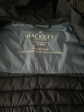 Chaqueta HACKETT niño T.9-10 años Negra