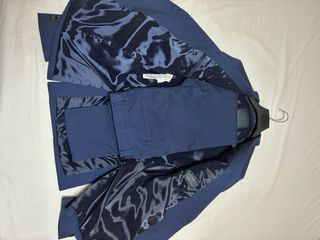 Traje de chaqueta azul Zara