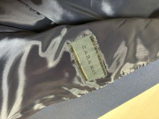 Traje de chaqueta azul Zara