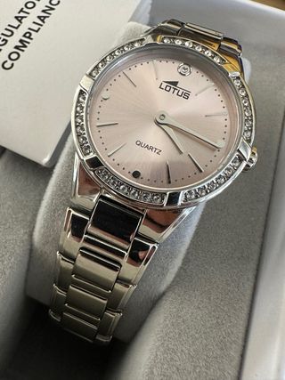Reloj Lotus Mujer Plateado
