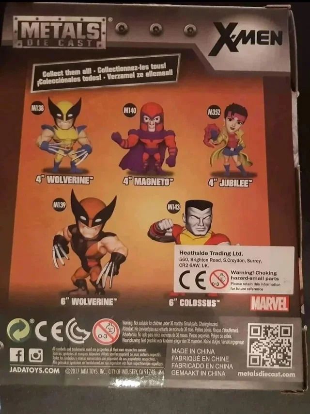 ESTRENAR  2 Figuras Logan Wolverine Marvel