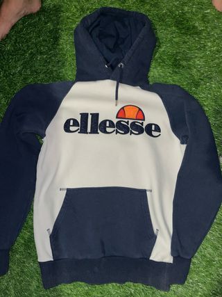 Sudadera Ellesse Azul y Blanca