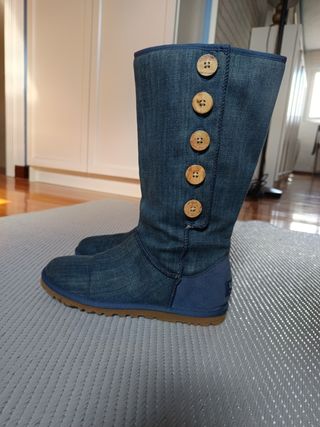 Botas UGG Tejido Vaquero Azul