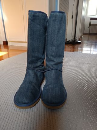 Botas UGG Tejido Vaquero Azul