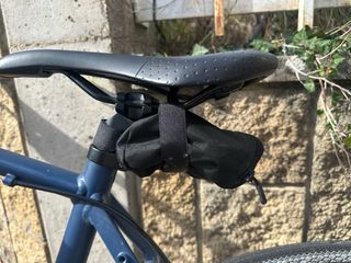 Bicicleta Gravel Triban Azul
