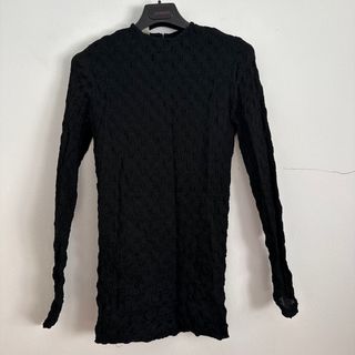 Blusa preta manga comprida tamanho S