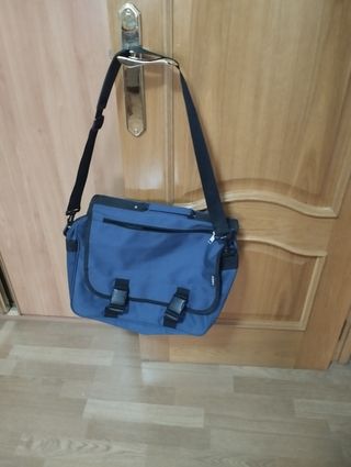 Bolso bandolera para portátil y documentos