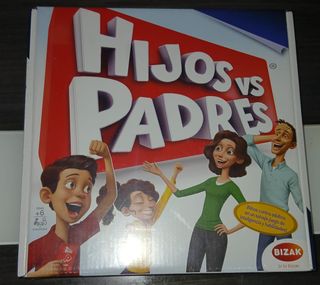 ( Nuevo )Juego de mesa Hijos vs Padres Bizak