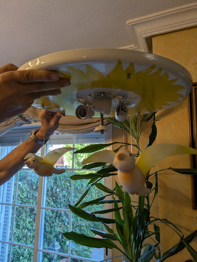 Lámpara de techo decorativa para niños