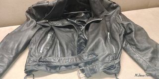 Chaqueta Cuero Vintage 90