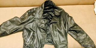 Chaqueta Cuero Vintage 90