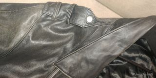 Chaqueta Cuero Vintage 90