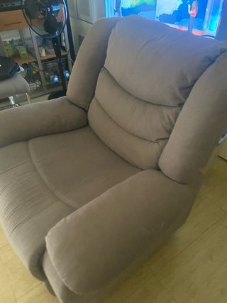 Sillón Eléctrico Reclinable Gris