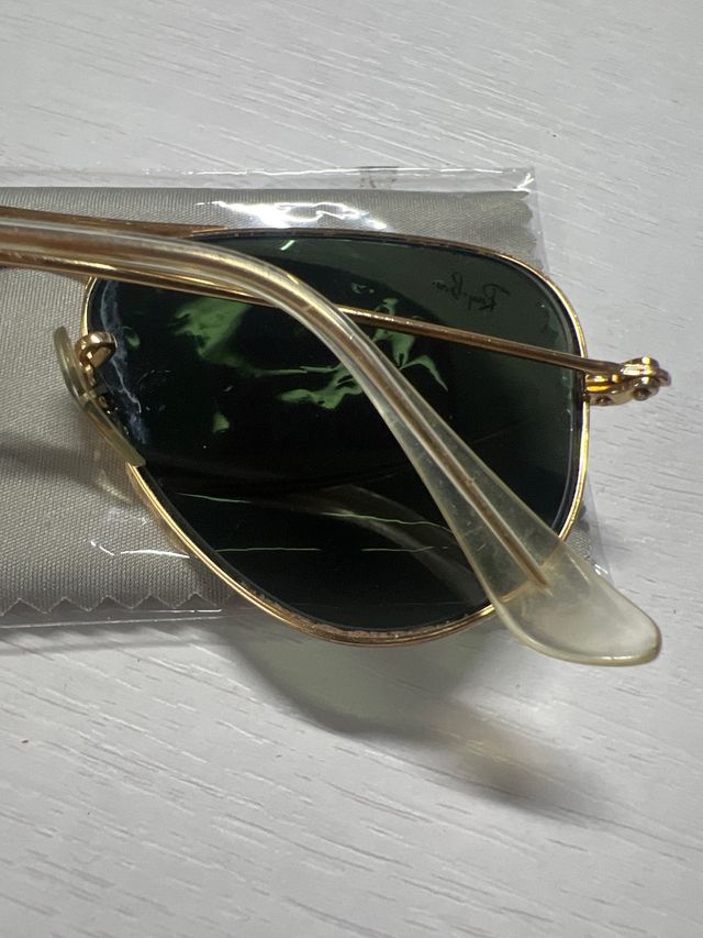 Gafas Ray-Ban Aviador Doradas Niño