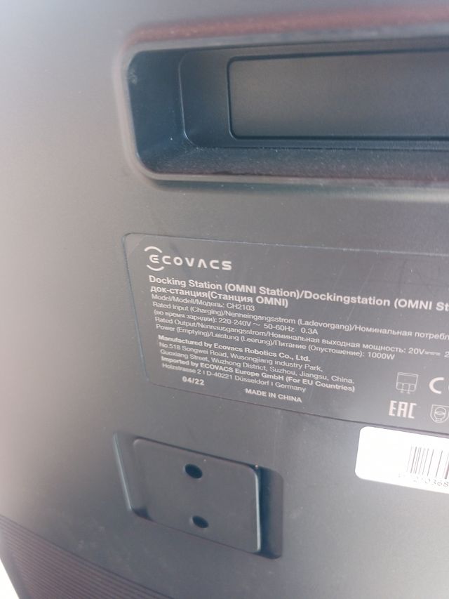 Ecovacs Deebot X1 Omni Robot Aspirador