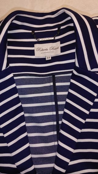 Chaqueta Rayas Roberto Bassi
