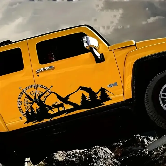 Vinilo Camión SUV Jeep Autocaravana