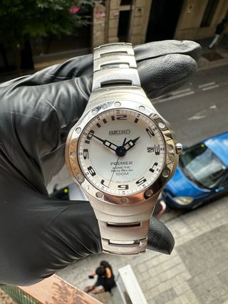 Reloj Seiko Premier Kinetic Auto Relay