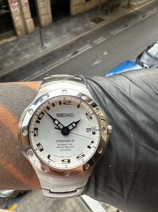 Reloj Seiko Premier Kinetic Auto Relay