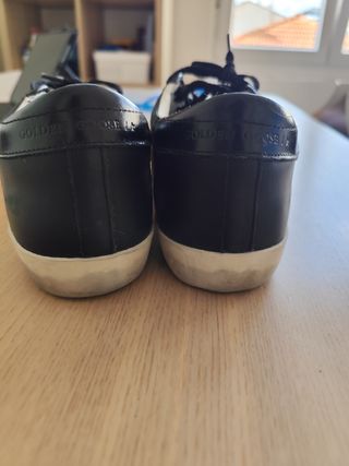 Golden Goose Sneakers Negras Glitter