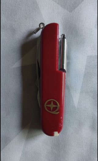 Navaja Multiusos Stainless China Roja