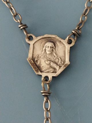 Rosario de plata