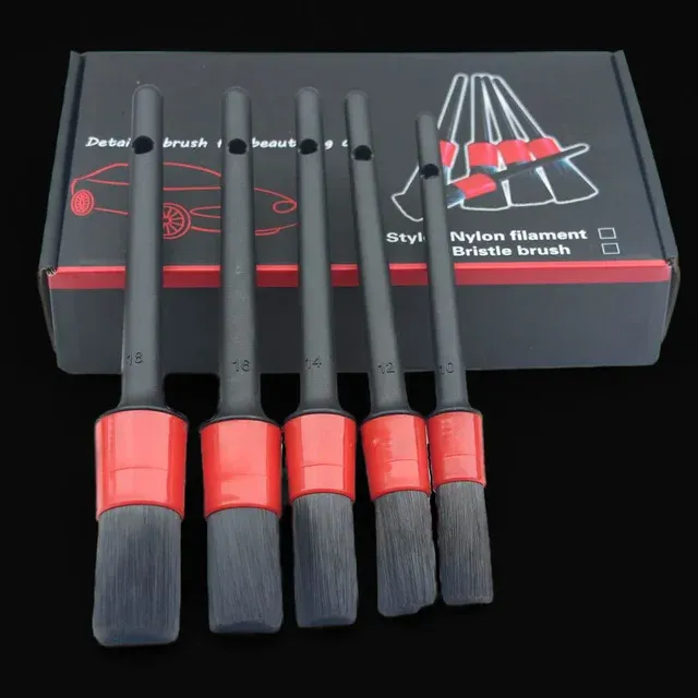 Kit de pinceles de detalle coche limpieza