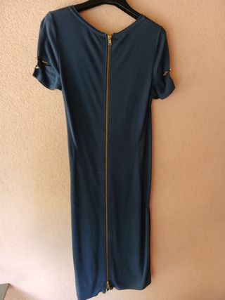 Abito estivo in maglina blu